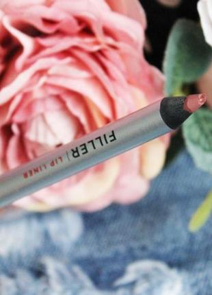 Стійкий гелевий олівець для губ ln pro filler lip liner 106 відтінок7 фото