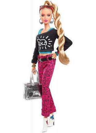 Лялька кіт харінг barbie x keith haring doll fxd87