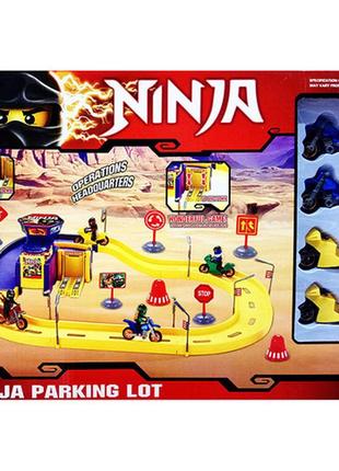 Игровой набор паркинг "ninja" t604