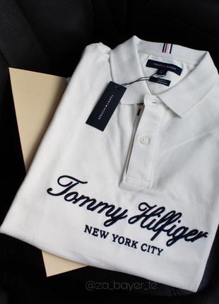 Мужская поло tommy hilfiger l размер