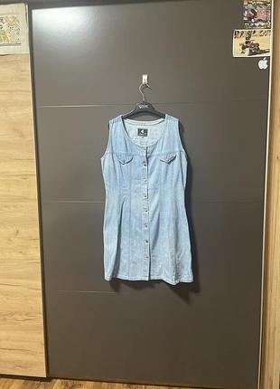 Джинсовый сарафан