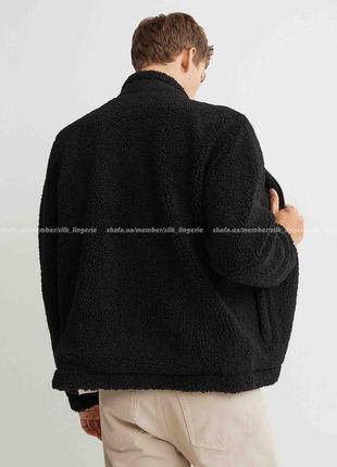 Куртка флис черная h&m xl2 фото