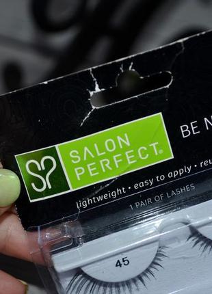 Накладные ресницы для многоразового использования salon perfect be natural америка5 фото