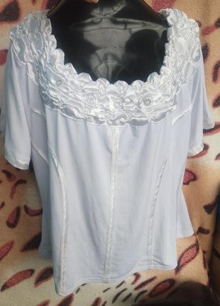 Святкова блуза свободна блузон юіда блузка нарядна