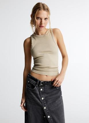 Варена майка в рубчик pull&amp;bear 72423616 фото