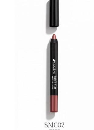 Матова помада super stay matte lip crayon №02, 3,8 г