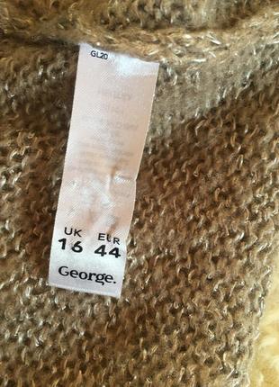 George-кардиган-свитер-накидка с серебристыми нитями👌9 фото