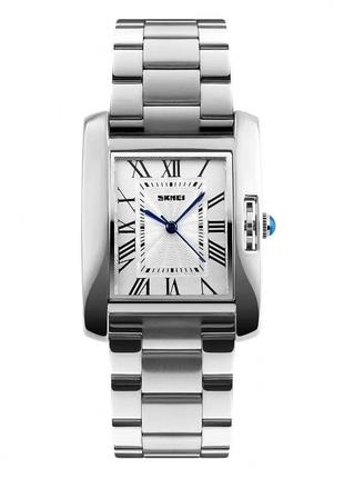 Жіночий наручний годинник skmei 1284 (сріблястий)