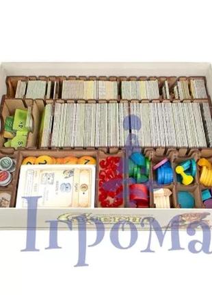 Органайзер для настільної гри каверна/organizer for boardgame caverna1 фото