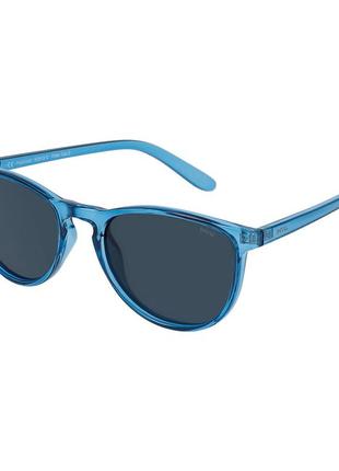 Сонцезахисні окуляри invu kids синьо-прозорі вайфарери (k2013c)
