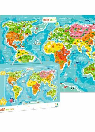 Пазл dodo мапа світу (300110/100110)2 фото