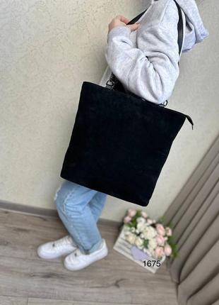 Женская стильная и качественная сумка шоппер из эко кожи бордо8 фото