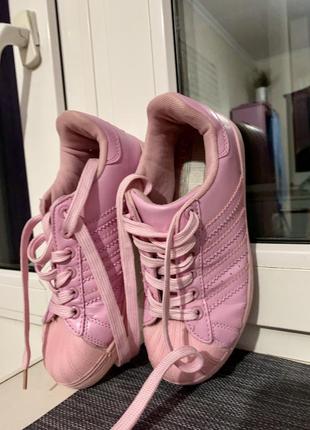 Кроссовки розовые женские2 фото