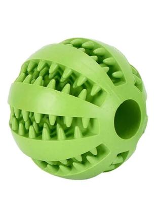 Мячик для собаки 5 см диаметр зеленый