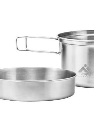 Набір посуду сталевий terra incognita pot pan set