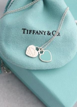 Срібне кольє tiffany