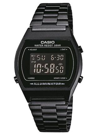 Мужские часы casio b-640wb-1bef, черный цвет