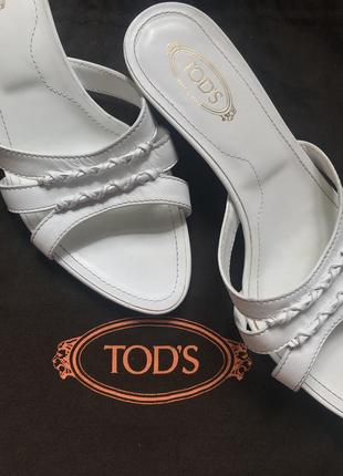 Мюли tod's {італія}, оригінал, 25 см