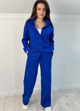 Костюм вельветовый норма и батал