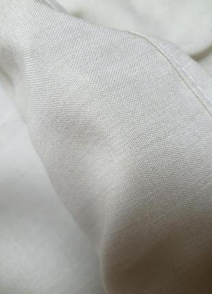 Льняная рубашка вышиванка мужская ручная вышивка красная вышивка р. 42 - 565 фото