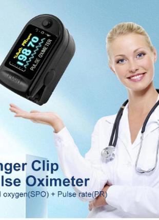 Цифровой пульсоксиметр. прибор для измерения уровня кислорода в крови.1 фото