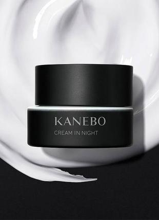 Нічний зволожуючий преміальний крем kanebo cream in night, 40 мл, японія