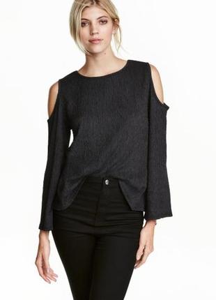 Блуза з відкритими плечима h&m