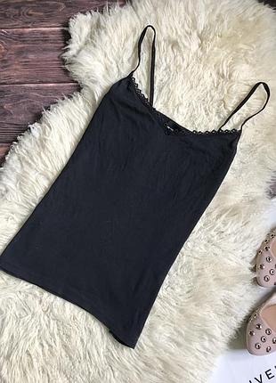 Базова чорна майка vero moda