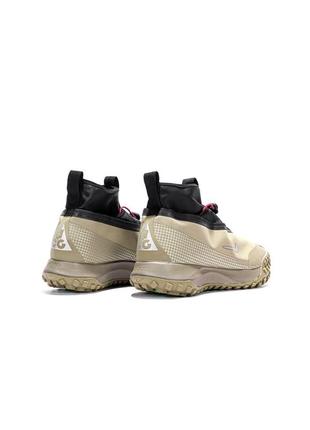 Мужские кроссовки nike acg mountain fly gore-tex  (бежеві)4 фото