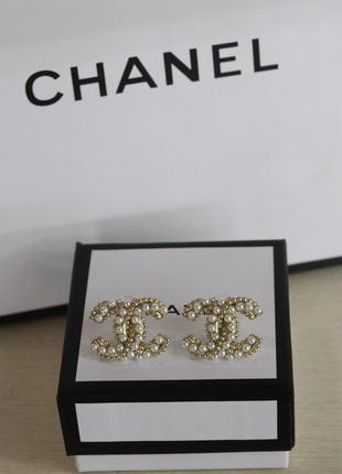 Сережки гвоздики з логотипом/посріблення та позолота 24к