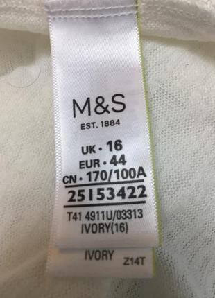 Блузка( майка) m&s 50 р. 6