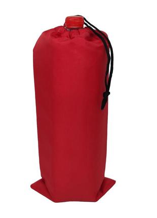 Красный набор из 3 сумок (термосумка "пляжная", термосумка под бутылку 2л, термосумка "ланчбег" 5,5 л)6 фото