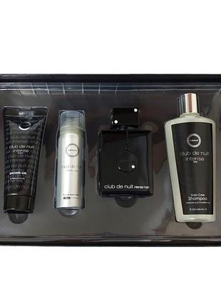 Набор для мужчин club de nuit intense man armaf sterling 4 предмета