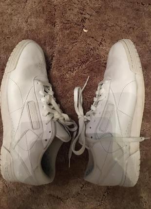 Кроссовки  reebok   р.43 оригинал! кожа