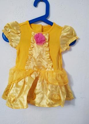 Принцессное платье-боди