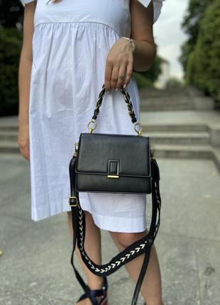 Сумка на длинной ручке cross-body сумочка трендовая и стильная кроссбоди3 фото