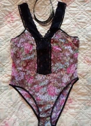 Очень красивый шикарный сексуальный боди комбидресс сетка кружево