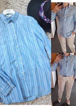 Мега легкая ,нежная ,невесомая блуза/рубашка ,h&m, p. 6-101 фото