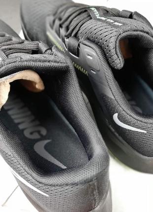 Мужские кроссовки nike air zoom pegasus черные с салатовой скидкой sale &lt;unk&gt; smb6 фото