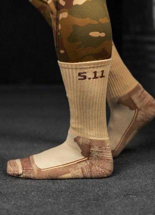 Носки 5.11 level 2 brown вт7045