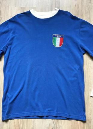 Колекційна футбольна джерсі retro league italy national football shirt long sleeves