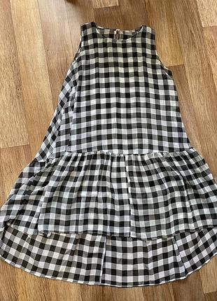 Туника asos в клетку оверсайз