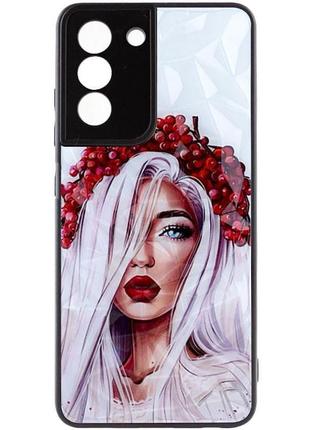 Tpu+pc чехол prisma ladies для samsung galaxy s21 fe