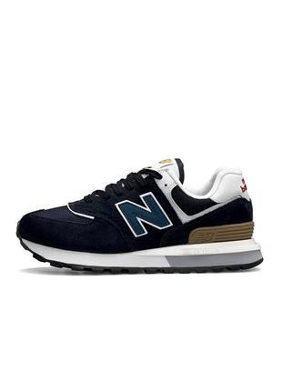 Мужские кроссовки n balance prm classic navy blue sand 41