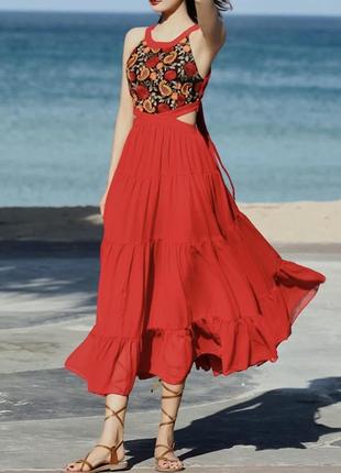Яркий сарафан платье на лето хит2 фото