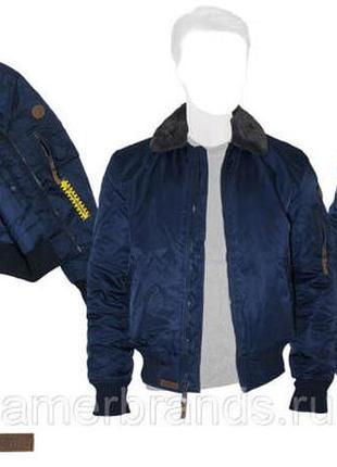Новая летная куртка, бомбер b-15 top gun с бирками! 3xl, оригинал 100%