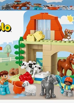 Конструктор duplo town догляд за тваринами на фермі 74 деталі (10416)