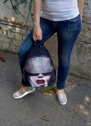 Рюкзак с 3d принтом2 фото