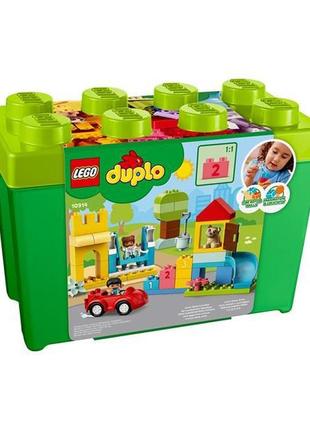 Конструктор lego duplo classic велика коробка з кубиками 85 деталей (10914)4 фото