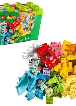 Конструктор lego duplo classic велика коробка з кубиками 85 деталей (10914)5 фото